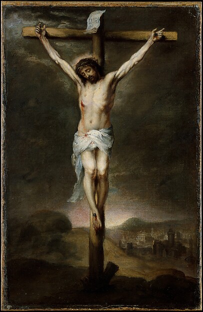 The Crucifixion, Bartolomé Estebán Murillo, ca. 1675. Oil on canvas. Metropolitan Museum of Art.