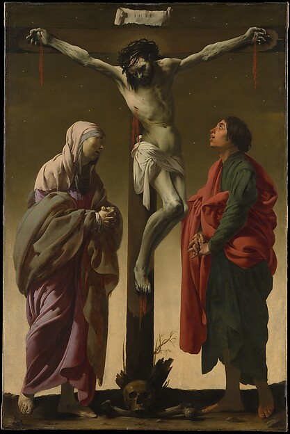 The Crucifixion with the Virgin and Saint John, Hendrick ter Brugghen, ca. 1624-25. Oil on canvas.